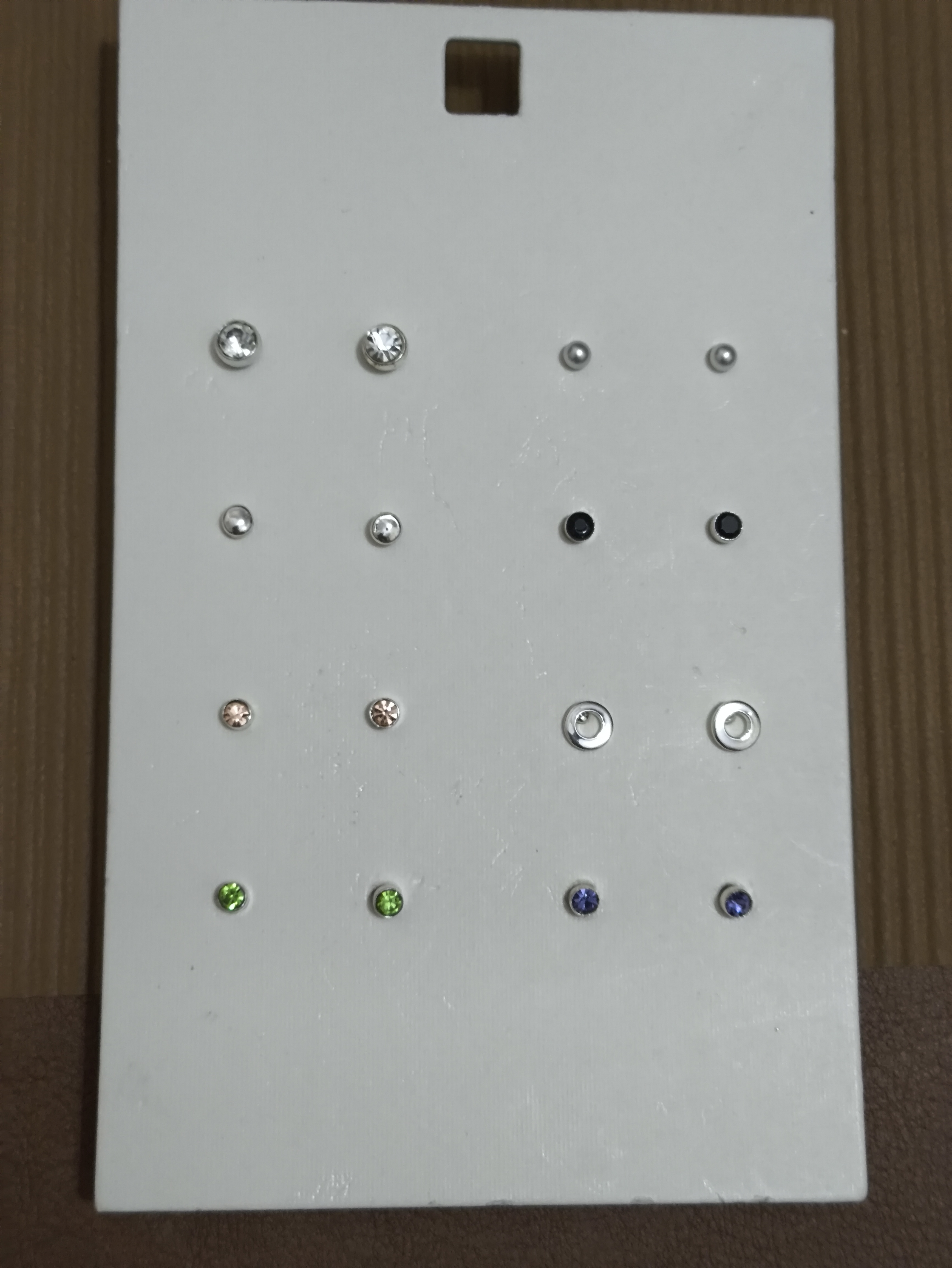 پک گوشواره میخی کد 30
